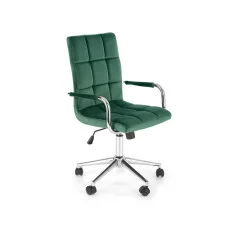 CHAIR GONZO 4, DARK GREEN / VELVET